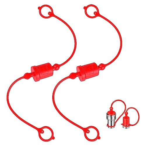 iubfegt ISO-A 1/4-Hydraulik-Schnellkupplung mit Staubkappe und Innenstopfenabdeckung, Passend für Hydraulische Schnellkupplungen iubfegt ISO-A 1/4-Hydraulik-Schnellkupplung mit Staubkappe und Innenstopfenabdeckung, Passend für Hydraulische Schnellkupplungen von iubfegt