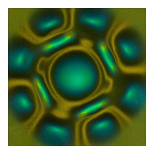 iubfegt Magnetischer Beobachtungsfilm 4 X 4 Magnetischer Film Statisches Feld Magnetflussanzeigeblatt Magnetmusterdetektor von iubfegt