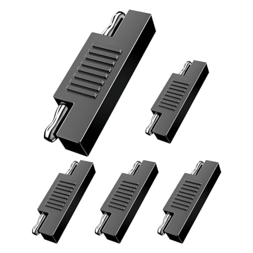 iubfegt SAE-Stecker SAE auf SAE mit Umgekehrter Polarität für Solarpanel-Batterieladegerät, 5-Teilig von iubfegt