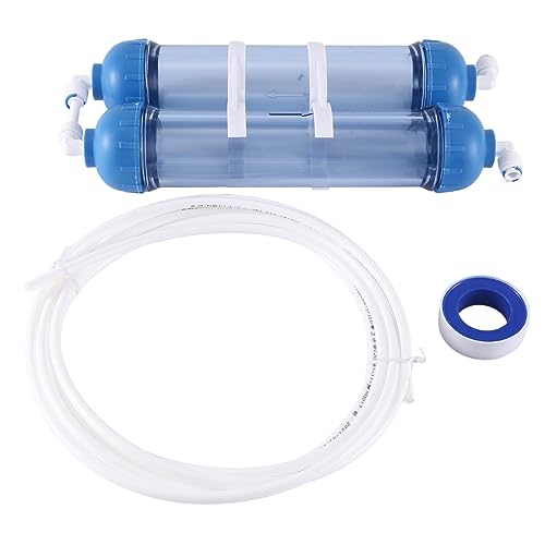 iubfegt Wasser Filter 2 Stuecke T33 Patronen Gehaeuse DIY T33 Schale Filter Flasche 4 Stuecke Armaturen Wasser Filter Fuer Umkehr Osmose System iubfegt Wasser Filter 2 Stuecke T33 Patronen Gehaeuse DIY T33 Schale Filter Flasche 4 Stuecke Armaturen Wasser Filter Fuer Umkehr Osmose System von iubfegt
