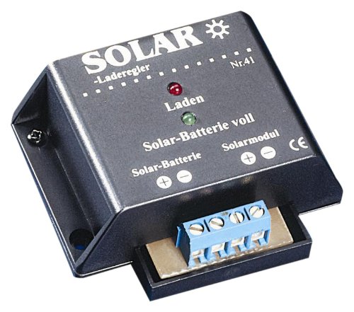 IVT 200007 Solar-Laderegler 12V 4A Ladegerät für Solarbatterien von ivt