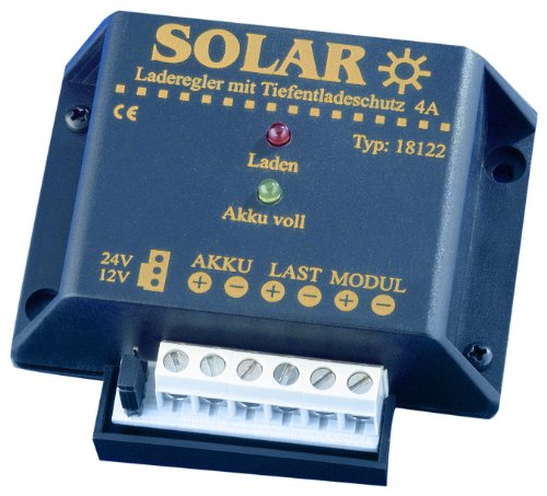 IVT 200013 Solar-Laderegler 12/24V 4A mit Tiefentladeschutz Ladegerät für Solarbatterien IVT 200013 Solar-Laderegler 12/24V 4A mit Tiefentladeschutz Ladegerät für Solarbatterien von ivt