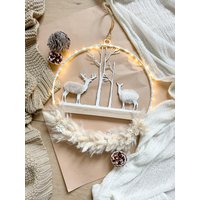 Trockenblumenkranz Winterkranz Weiß Winterdeko Hygge Scandi Deko Trockenblumenkranz Winterkranz Weiß Winterdeko Hygge Scandi Deko von ivyandroseDE