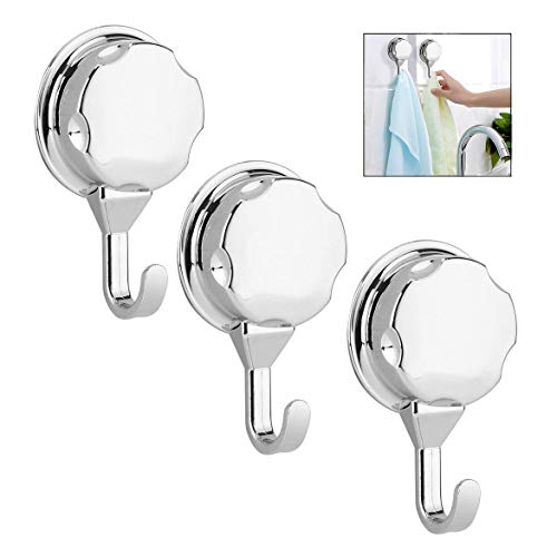 iwobi 3 Stück Saugnapf Haken Set Handtuchhaken Wandhaken Wasserdicht für Küche und Badezimmer iwobi 3 Stück Saugnapf Haken Set Handtuchhaken Wandhaken Wasserdicht für Küche und Badezimmer von iwobi