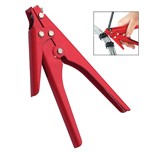 iwobi Kabelbinder-Zange, Kabelbinderwerkzeug Spann- und Schneidwerkzeug für Kunststoff Nylon Kabelbinder, Ganzmetallgehäuse iwobi Kabelbinder-Zange, Kabelbinderwerkzeug Spann- und Schneidwerkzeug für Kunststoff Nylon Kabelbinder, Ganzmetallgehäuse von iwobi