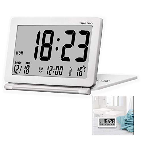 iwobi LCD Temperatur Datums Anzeige Wecker Klapp-Reisewecker Tragbare Digitale Wecker iwobi LCD Temperatur Datums Anzeige Wecker Klapp-Reisewecker Tragbare Digitale Wecker von iwobi