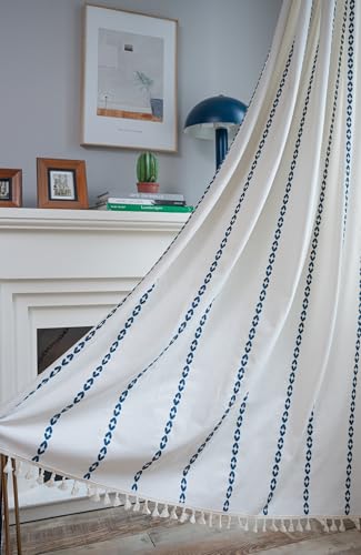 iyoimono Boho Vorhänge 2er Set Beige Vintage Gardinen Landhausstil Häkeln Stricken Vorhänge,Baumwolle Leinen Quaste Transluzente Verdunklung Gardinen für Küche Wohnzimmer Schlafzimmer,B132×H200cm iyoimono Boho Vorhänge 2er Set Beige Vintage Gardinen Landhausstil Häkeln Stricken Vorhänge,Baumwolle Leinen Quaste Transluzente Verdunklung Gardinen für Küche Wohnzimmer Schlafzimmer,B132×H200cm von iyoimono