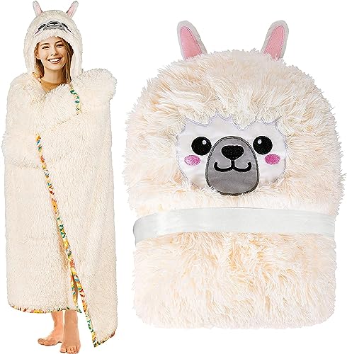 iyoimono Plüsch Weiße Lama Alpaka Geschenk für Frauen Tragbare Decke Lama Alpaka Geschenke Sofadecke Kuscheldecke Cartoon Alpaka Kuscheldecke Niedliches Tiermuster Decke Wohndecke 152 * 132cm iyoimono Plüsch Weiße Lama Alpaka Geschenk für Frauen Tragbare Decke Lama Alpaka Geschenke Sofadecke Kuscheldecke Cartoon Alpaka Kuscheldecke Niedliches Tiermuster Decke Wohndecke 152 * 132cm von iyoimono