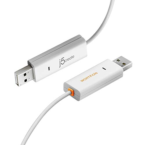 J5CREATE JUC400 Wormhole Switch ermoeglicht Datenuebertragung von Windows zu MAC oder Win zu Win oder MAC zu MAC von j5create