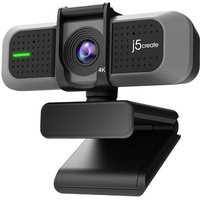 J5create JVU430-N 4K-Webcam 3840 x 2160 Pixel Integrierte Abdeckblende, Mikrofon, Klemm-Halterung, S von j5create