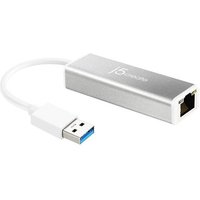 J5create USB 3.2 Gen 1 (USB 3.0) Adapter [1x USB 3.2 Gen 1 (USB 3.0) - 1x RJ45] JUE130-N von j5create