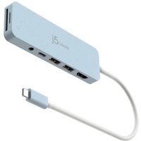 J5create USB-C® Dockingstation JCD373EC-N USB-C® Power Delivery, integrierter Kartenleser von j5create