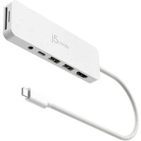 J5create USB-C® Dockingstation JCD373EW-N USB-C® Power Delivery, integrierter Kartenleser von j5create