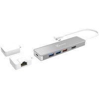 J5create USB-C® Dockingstation JCD375-N Passend für Marke: Universal integrierter Kartenleser, USB von j5create