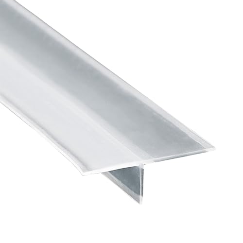 1-3M Duschdichtung, Dichtung Transparent für 0-15mm Glas Duschwand Badewanne Duschkabine Wasserabweiser Schwallschutz Duschdichtungen für Duschtüren (1M) von jackfru