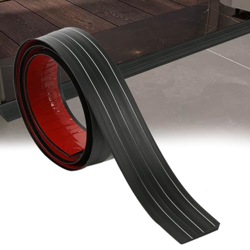 jackfru 200cm Übergangsprofil, Überstreifen für Türschwellen, selbstklebend Silikon-Bodenübergangsstreifen,Innenschräge über, Breite: 5cm, Höhe:1cm für Böden (1, Schwarz, 200x5x1cm) jackfru 200cm Übergangsprofil, Überstreifen für Türschwellen, selbstklebend Silikon-Bodenübergangsstreifen,Innenschräge über, Breite: 5cm, Höhe:1cm für Böden (1, Schwarz, 200x5x1cm) von jackfru