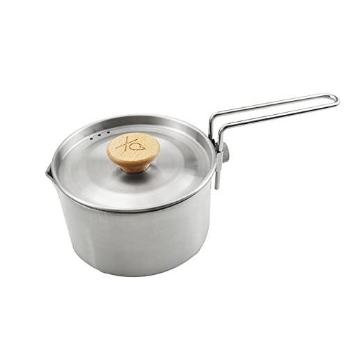 Stielkasserolle Kochtopf klein 1L, rostfreier Edelstahl Instant-Nudeltopf Milchtopf Mit Deckel und Dampfloch, Wasserkocher mit abnehmbarem Griff für alle Herdarten geeignet Stielkasserolle Kochtopf klein 1L, rostfreier Edelstahl Instant-Nudeltopf Milchtopf Mit Deckel und Dampfloch, Wasserkocher mit abnehmbarem Griff für alle Herdarten geeignet von jackfru