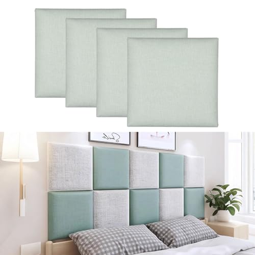 jackfru 3D-Wandpaneele,Anti-Kollisions-Softpackung, Kindergarten-Softpackung, Wandaufkleber selbstklebend, Tatami-Softpackung, Kinderzimmer-Hintergrundwand-Softpackung (Hellblau) von jackfru