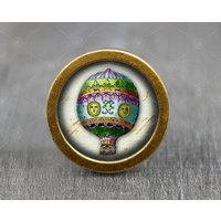 Ballon Glas Cabochon Vintage Bronze Möbel Knauf/Kabinett Ballon Glas Cabochon Vintage Bronze Möbel Knauf/Kabinett von jade4wood