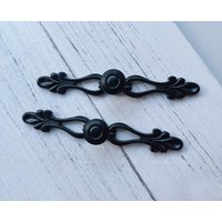 French Chic Möbelknauf Knauf Schwarz Gold/Küchenschrank Möbelbeschläge Wm1204 von jade4wood