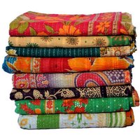 Lot 10 Stück Vintage Kantha Quilt Hochwertige Mix Handgemachte Bettwäsche Tagesdecke von jaipurdecorart