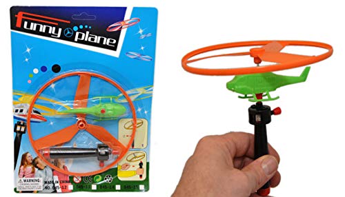 jameitop®🚀Flugkreisel 2 STÜCK Hubschrauber Propeller Kreisel Fliegende Untertasse Mitgebsel von jameitop
