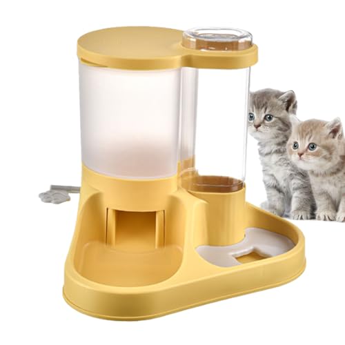jamgeery Hundefutterstation und Tränke, automatischer 2-in-1-Wasserspender und Futterfutter-Set, abnehmbares Design-Futterwerkzeug für Hunde, Katzen, andere Tiere jamgeery Hundefutterstation und Tränke, automatischer 2-in-1-Wasserspender und Futterfutter-Set, abnehmbares Design-Futterwerkzeug für Hunde, Katzen, andere Tiere von jamgeery