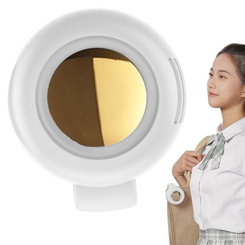 jamgeery Klemmventilator | Verstellbarer 3-Stufen Tragbarer Tischventilator,Wiederaufladbarer Lamellenloser Luftkühler 360 Grad Drehbar Geschenk Reise von jamgeery