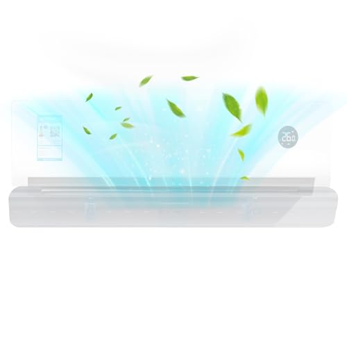 jamgeery Klimaanlagen Ablenker, Windrichtungs-Umlenker, Teleskop Luftabweiser Für Wandmontage Winter Wohnzimmer Schlafzimmer von jamgeery