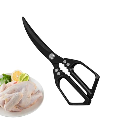 jamgeery Küchenscheren | Edelstahl Fleischschere | Robuste Küchenschere Für Geflügelverarbeitung Fischzubereitung Schneiden Apartment von jamgeery