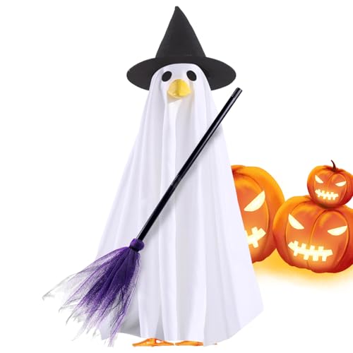 jamgeery Porch Geese Halloween Outfit Geisterkostüm - Rasen Gänse Herbst Festival Kostüm,Dekorative Kleidung Für Gartenfiguren Heimdekoration Für Enthusiasten Sammler Hof Terrasse Garten Familienfeier von jamgeery
