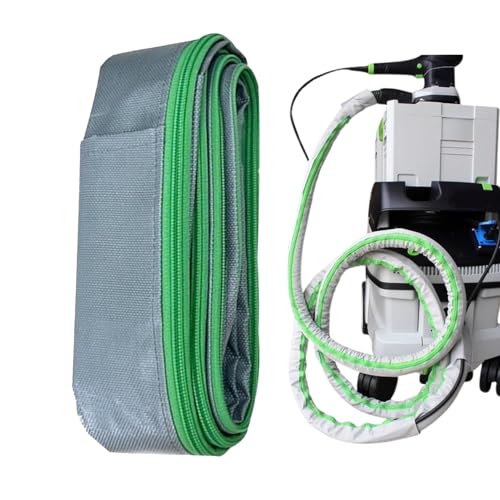jamgeery Staubsaugerschlauch Cover | Schutzbezug aus Stoff für Saugrohre - Wasserdichter Und Leckageschutz Für Rohre Von Reinigungsmaschinen Unter Sofas Ecken Treppen von jamgeery