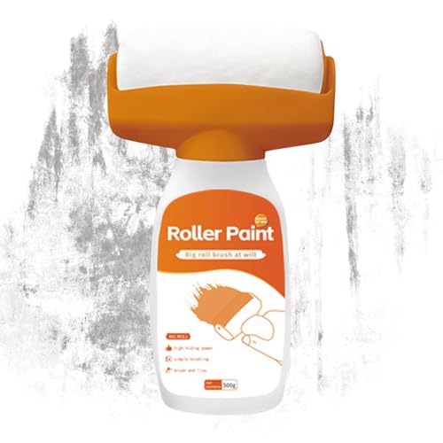 jamgeery Wandroller - 2-in-1 Farbroller für Reparaturen 500g - Geruchlos Für Küche Badezimmer Garten Möbel,Optimiert Für Renovierung Und Bauprojekte jamgeery Wandroller - 2-in-1 Farbroller für Reparaturen 500g - Geruchlos Für Küche Badezimmer Garten Möbel,Optimiert Für Renovierung Und Bauprojekte von jamgeery