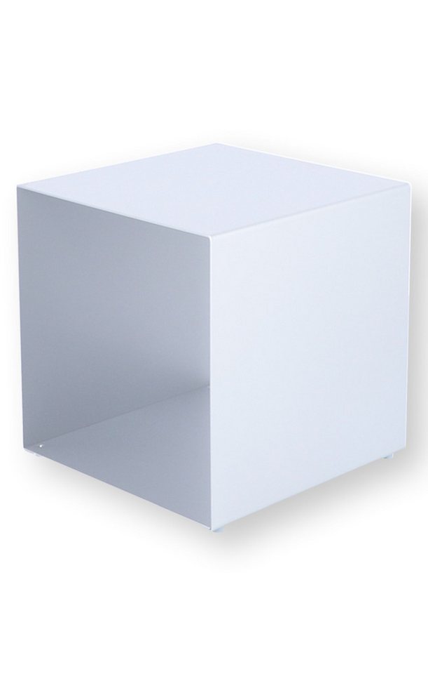jankurtz Beistelltisch Cubus Metall 35 cm, Weiß jankurtz Beistelltisch Cubus Metall 35 cm, Weiß von jankurtz
