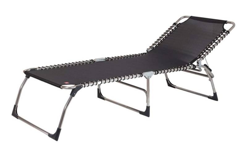 Fiam Gartenliege FIAM Sonnenliege Amigo XXL in Schwarz von Fiam