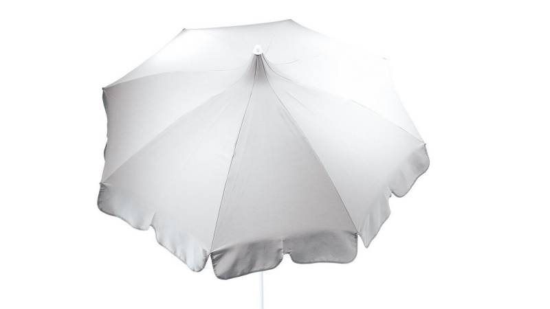 jankurtz Sonnenschirm Pagoda, Weiß, 200 cm, mit Knickelement von jankurtz