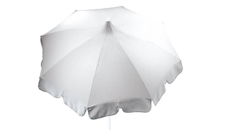 jankurtz Sonnenschirm Pagoda, Weiß, 250 cm, mit Knickelement von jankurtz