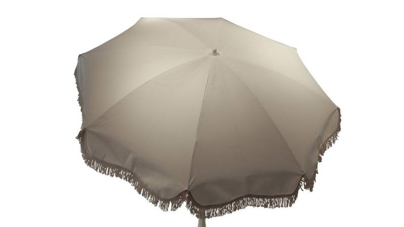 jankurtz Sonnenschirm Retro, Weiß, mit Knickelement von jankurtz