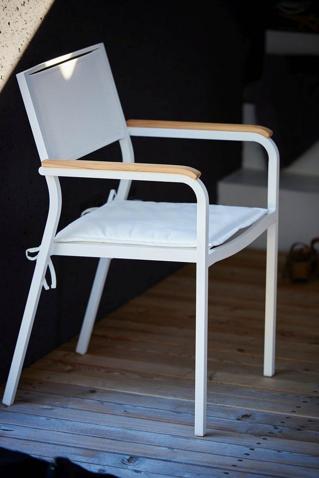 jankurtz Stuhl Lux aus Aluminium, Weiß jankurtz Stuhl Lux aus Aluminium, Weiß von jankurtz