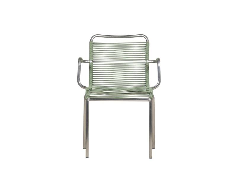 jankurtz Stuhl Stapelsessel Spaghetti aus Aluminium von jankurtz