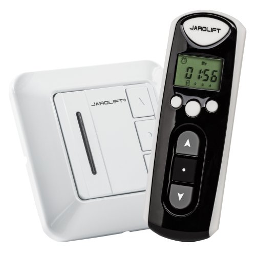 jarolift 1x Funkhandsender Timer 4-Kanal TDRCT 04 Funkfernbedienung inkl. 2 x Funkempfänger Einfachtaster Wandtaster TDRR 01W jarolift 1x Funkhandsender Timer 4-Kanal TDRCT 04 Funkfernbedienung inkl. 2 x Funkempfänger Einfachtaster Wandtaster TDRR 01W von jarolift