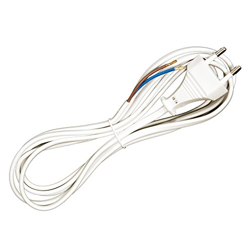 jarolift Anschlusskabel Netzkabel ohne Stecker für Rademacher RolloTron Gurtwickler Unterputz, 2-adriges Kabel, Universeller Eurostecker (Typ 26), 2 m von jarolift