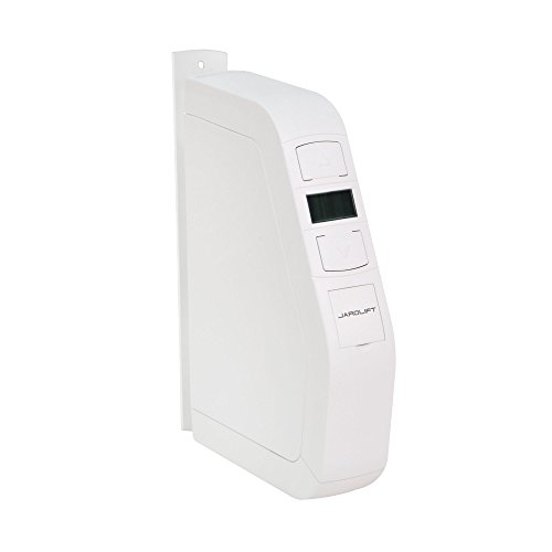 jarolift Elektrischer Gurtwickler Aufputz JAROMAT Pro AP 23/5, inkl. Sonnensensor & Zeitschaltuhr, 23 mm Gurtbreite, Zugkraft 30 kg, Smart-Home Rollladenantrieb, mit Display, Zeit- und Astrofunktion von jarolift