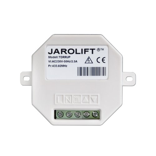 jarolift 1-Kanal TDRRUP Funkempfänger für Rohrmotoren Unterputz, Rollladen-Steuerung, Nachrüsten auf Funk, für alle jarolift TDR Funksender von jarolift