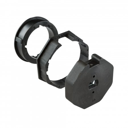 jarolift Rolladenmotor SL Motoradapter Satz für 70mm Achtkantwelle (Typ SLAO70-45) von jarolift