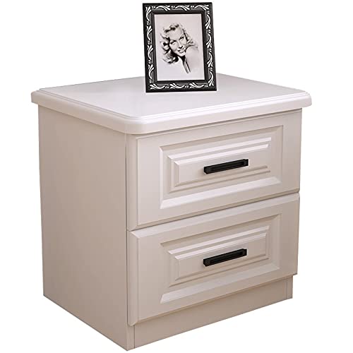 jbshop Beistelltisch Nachttisch Modernes weißes Schlafzimmer Stapelschränke Einfaches Nachttisch-Kabinett Nachttisch-Beistelltisch Nachttische (Size : 35 * 40 * 49cm) von jbshop