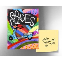 Go Orte | Jumbo-Magnet von jcaldesign
