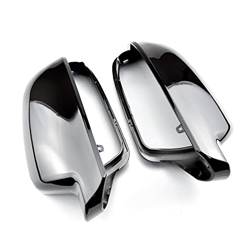 Seitenspiegelabdeckung Links Rechts Glänzend Schwarz Rückspiegel Abdeckkappe Für A-UDI A4 B8.5 S4 2011–2016 A3 8P 2010–2013 A5 S5 2010–2016 Auto Spiegelkappen (Farbe : Zwart) von jcjklwe