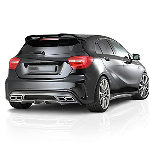 jcjklwe Für Mercedes Für B&ENZ Für A-Klasse W176 A180 A200 A260 A45 AMG 2013-2017 P Styling FRP Primer Auto Heckspoiler Heckflügel von jcjklwe