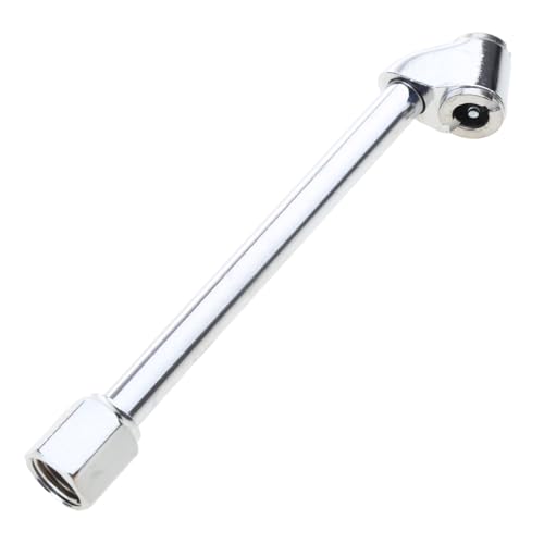 Luftfutter 1/4 Zoll NPT Doppelkopf Luftfutter Für Wohnmobile LKW Robustes Reifenfutter Passend Für Inflator Messgerät Kompressor Zubehör von jdstty
